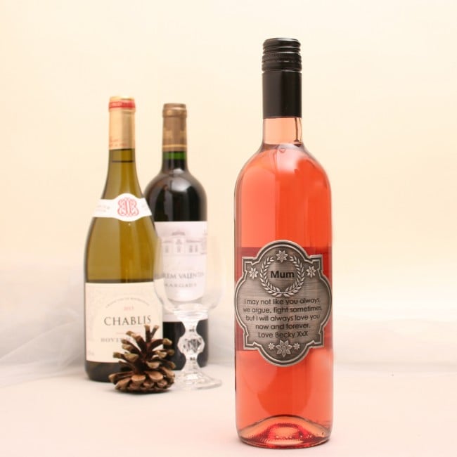 Personalised Mum Wine Gift