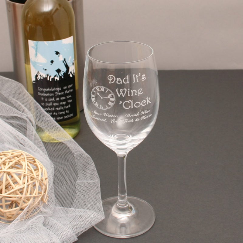 Personalised Wine Glass