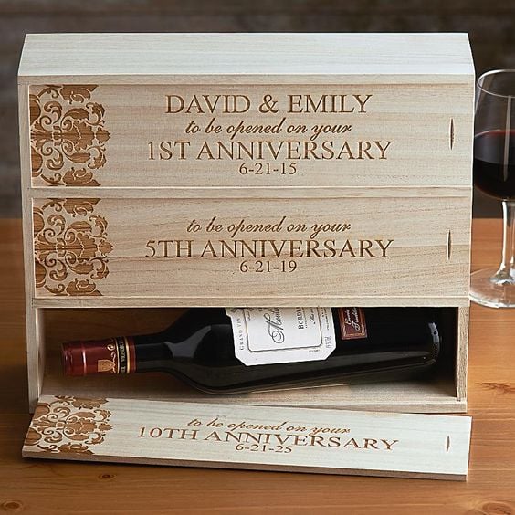 Wine Box for Milestones