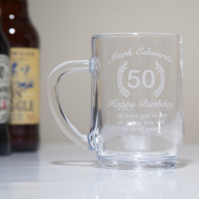 Engraved Tankard