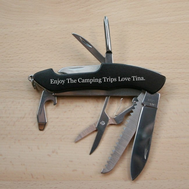 Personalised Multi Tool Pen Knife