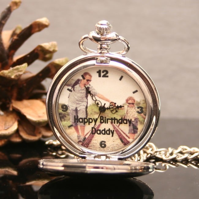 Personalised Photo Pocket Watch