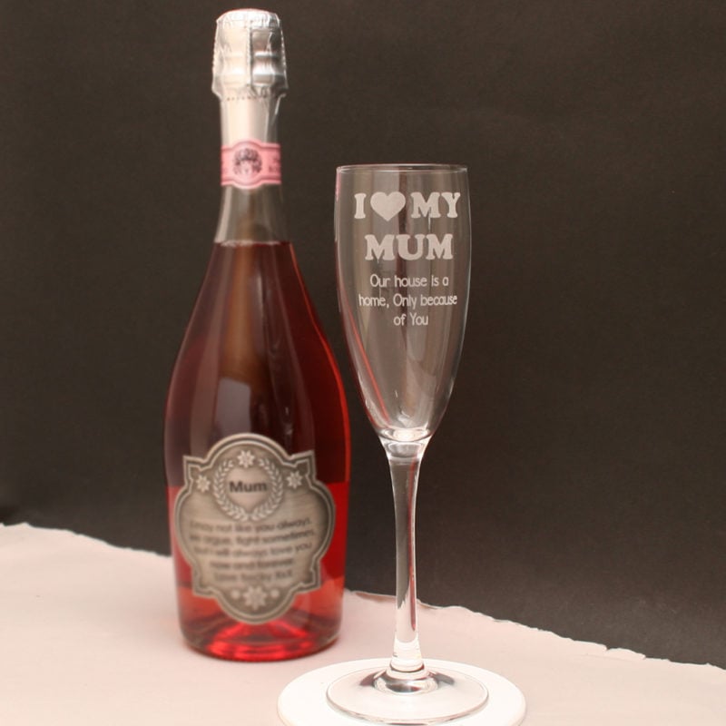 Personalised Champagne Glass