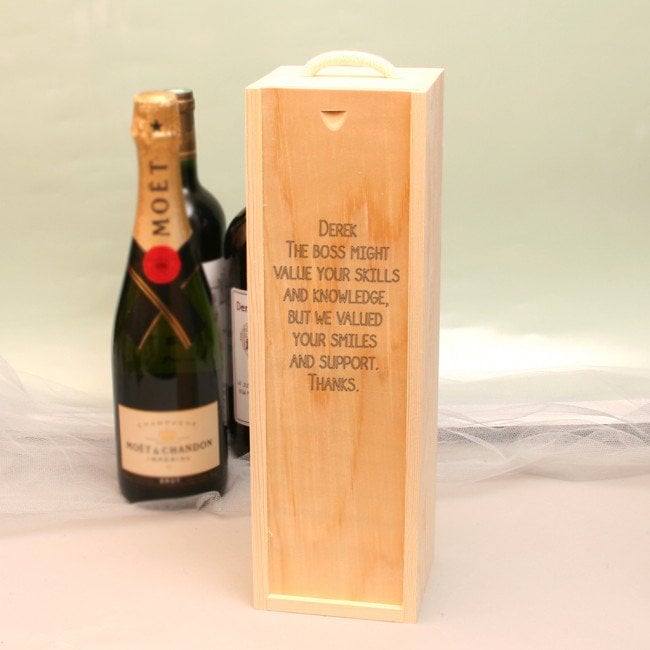 Personalised Champagne Box