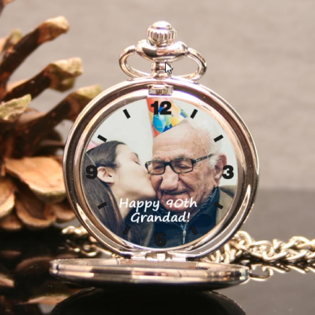 Personalised Photo Pocket Watch