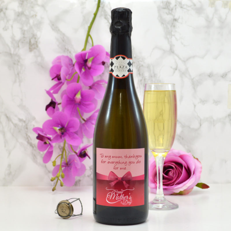 Personalised Mothers Day Prosecco