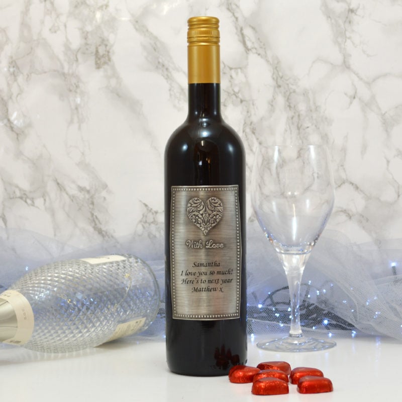 Personalised Chocolate Wine