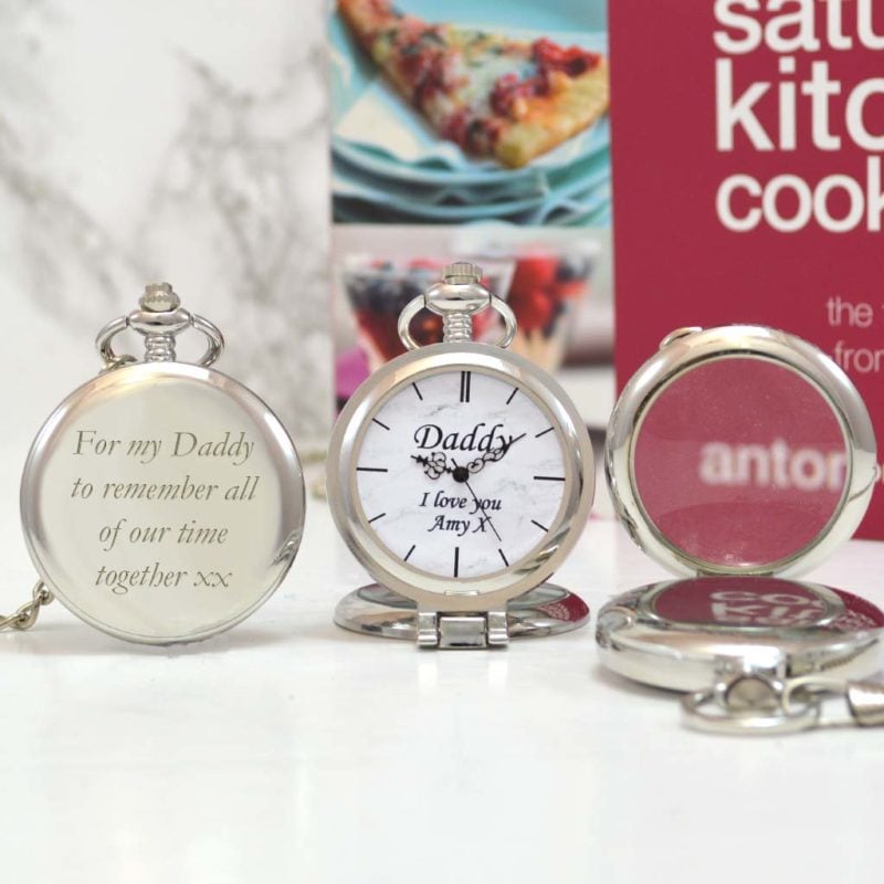 Fathers Day Gifts Personalised Multi Functional Pocket Watch