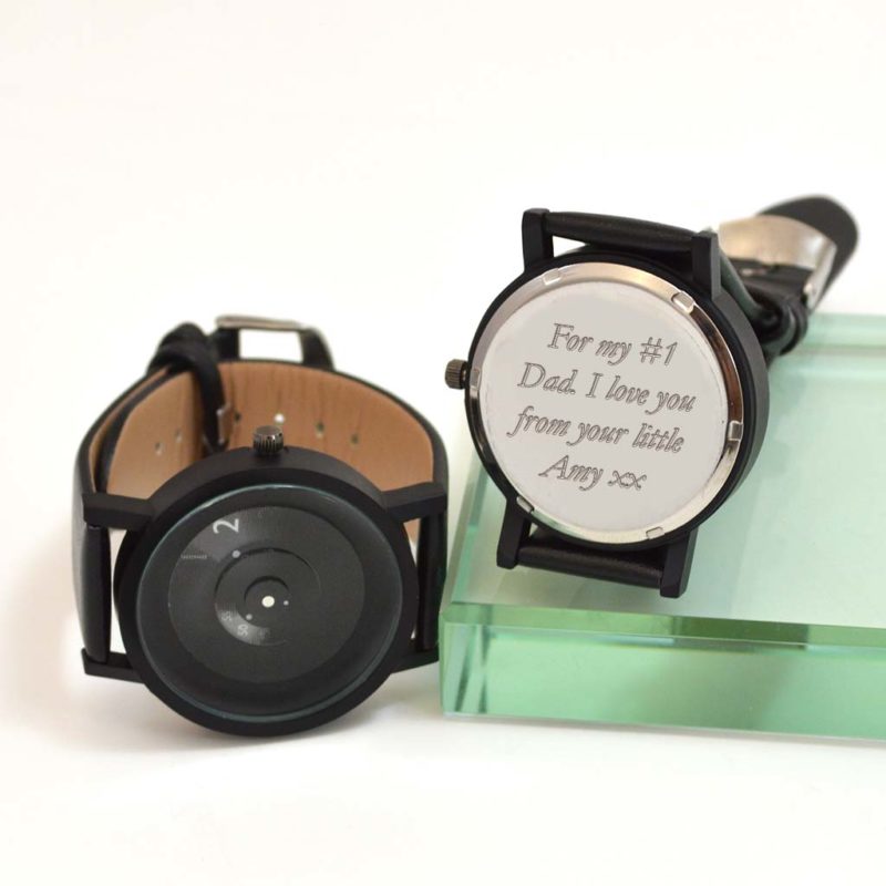 Personalised Fathers Day Gifts Watch With No Hands