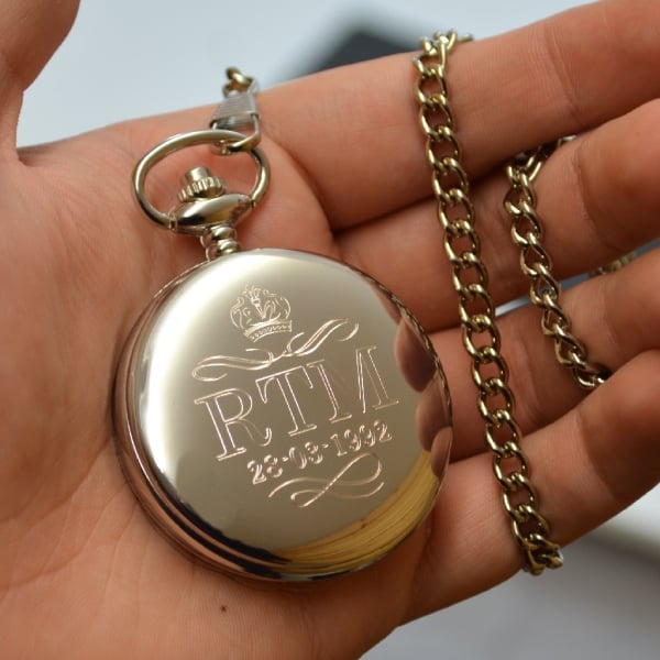 Engraved Pocket Watch