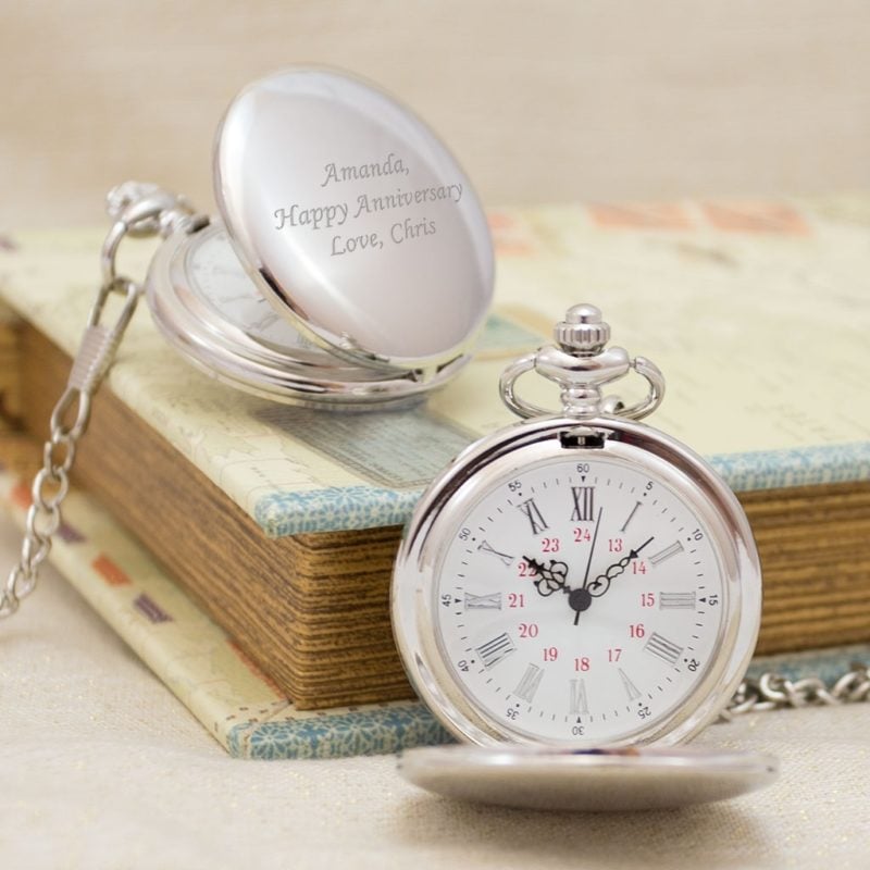 Engraved Pocket Watch