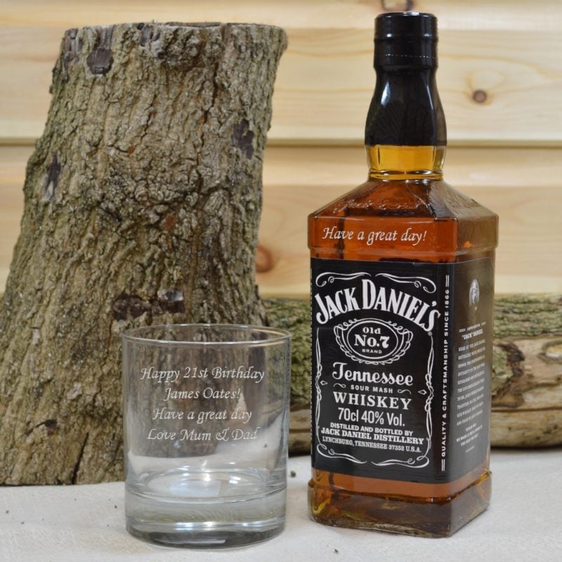 Engraved Jack Daniels Gift