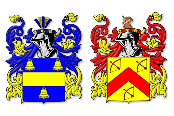Objects on Family Crest