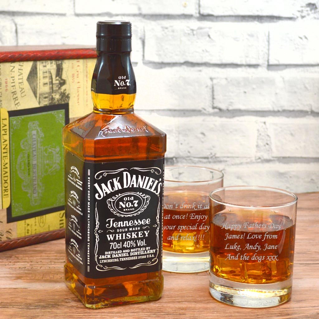 Jack Daniels Gift Set with Personalised