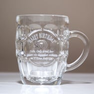 30th personalised tankard