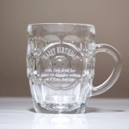 65th personalised tankard