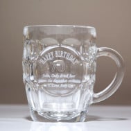 70th personalised tankard