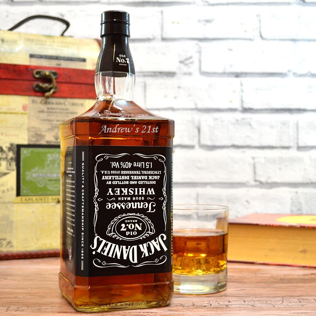 Personalised Jack Daniels Magnum Whisky