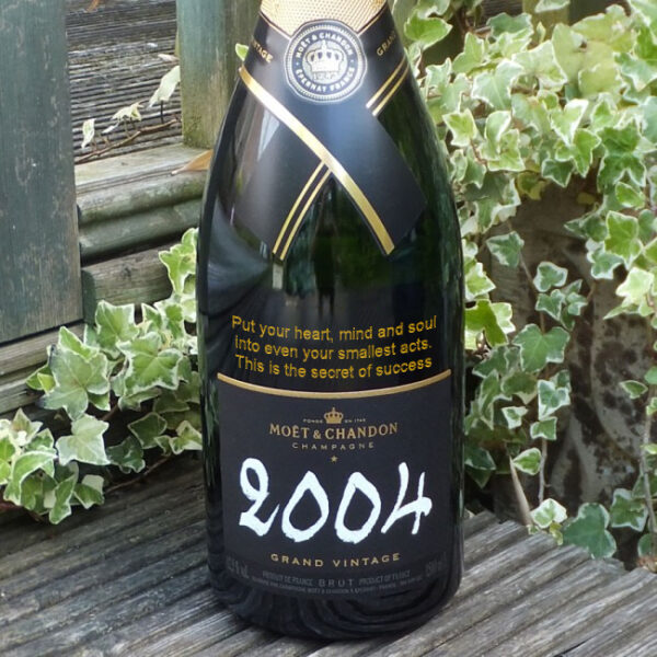 Personalised Moet and Chandon Grand Vintage Magnum of Champagne 4