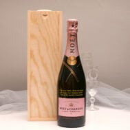 Personalised Pink Moet 75cl 2