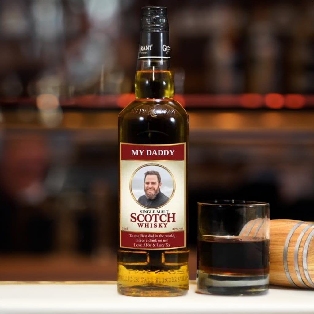 Personalised Malt Whisky Fathers Day Gifts With Photo from GiftsOnline4U