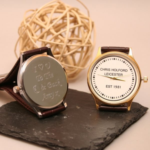 Personalised Handmade Wrist Watch