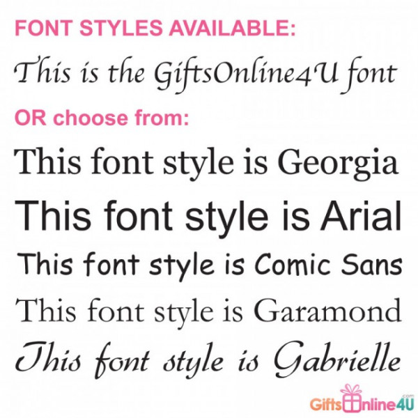 font styles for engraving 7 19