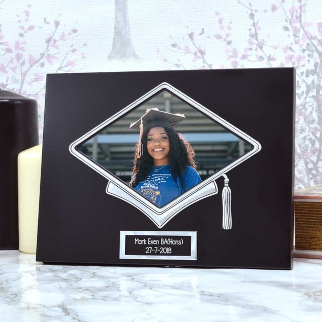graduation gown in picture frame｜Carian TikTok