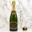 happy 100th champagne label