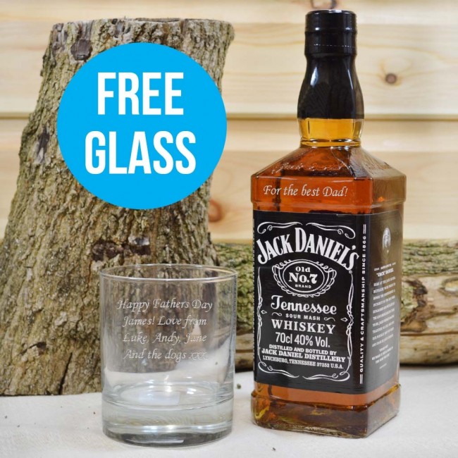 Personalised Jack Daniels With Free