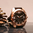 multi dial gold watch 3