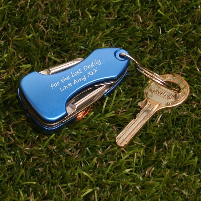 Personalised Pocket Tool Key Ring at GiftsOnline4U