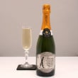 Personalised Champagne With Golf Design Pewter Label