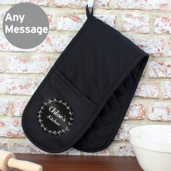 Personalised Oven Glove Baking Gift