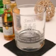 personalised crest whisky 2