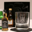 personalised crest whisky g