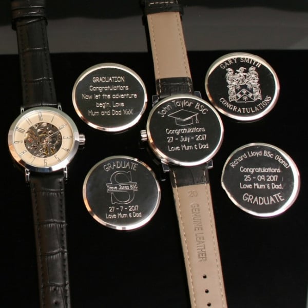 Personalised Graduation Wrist Watch Gift