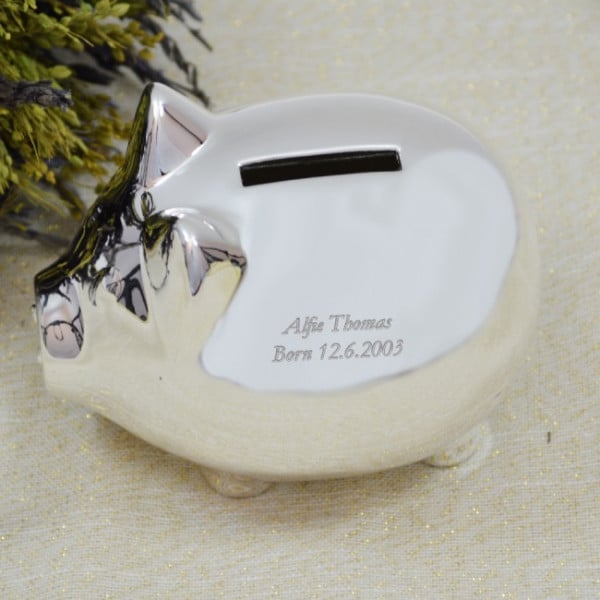Personalised Piggy Bank