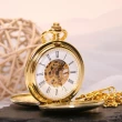 pocket watch gold twin ope2 1