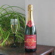 Personalised Grand Cru Vintage Champagne With Golden Heart Label