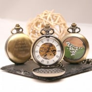 vulcan bronze pocket watch