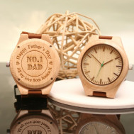 wooden fathers day watch 1