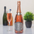 Rose Birthday Pewter Champagne