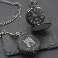 family crest pocket watch