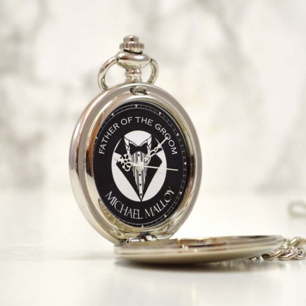 father of the groom pocket watch 3