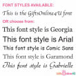 font styles for engraving 3 1