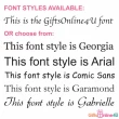 font styles for engraving 6 3