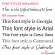 font styles for engraving 7 53