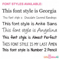 font styles laserandprinted 1 3 2 1