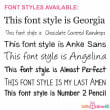 font styles laserandprinted 2 53